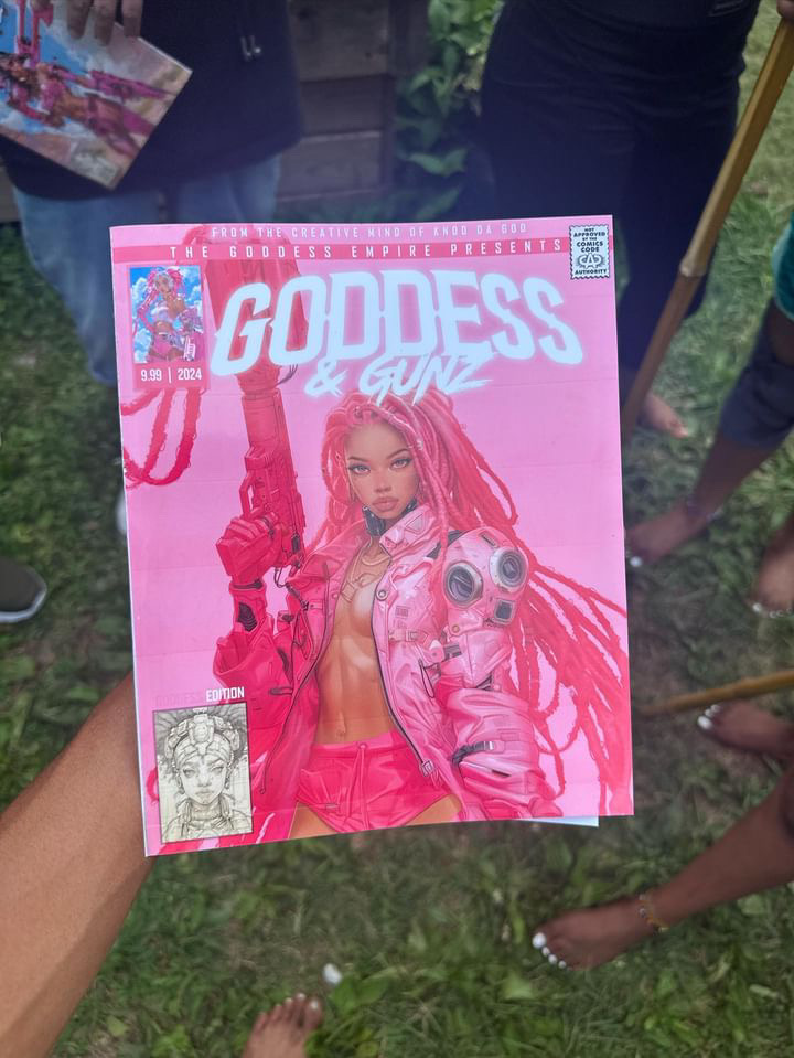Goddess & Gunz comic — collector's edition
